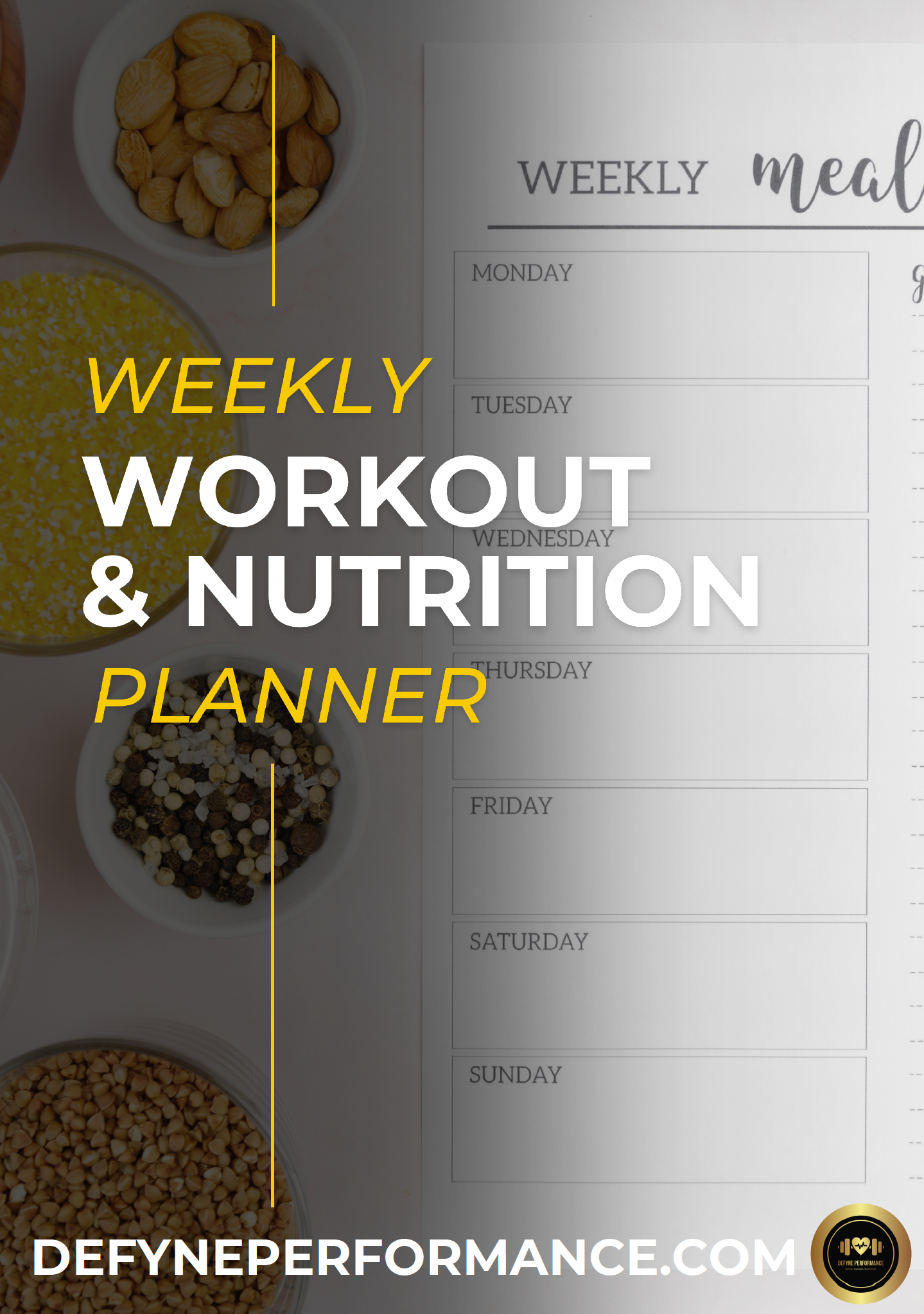 Workout & Nutrition Planner